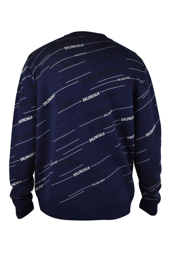 Balenciaga Men Alphabet Logo Sweater BALENCIAGA