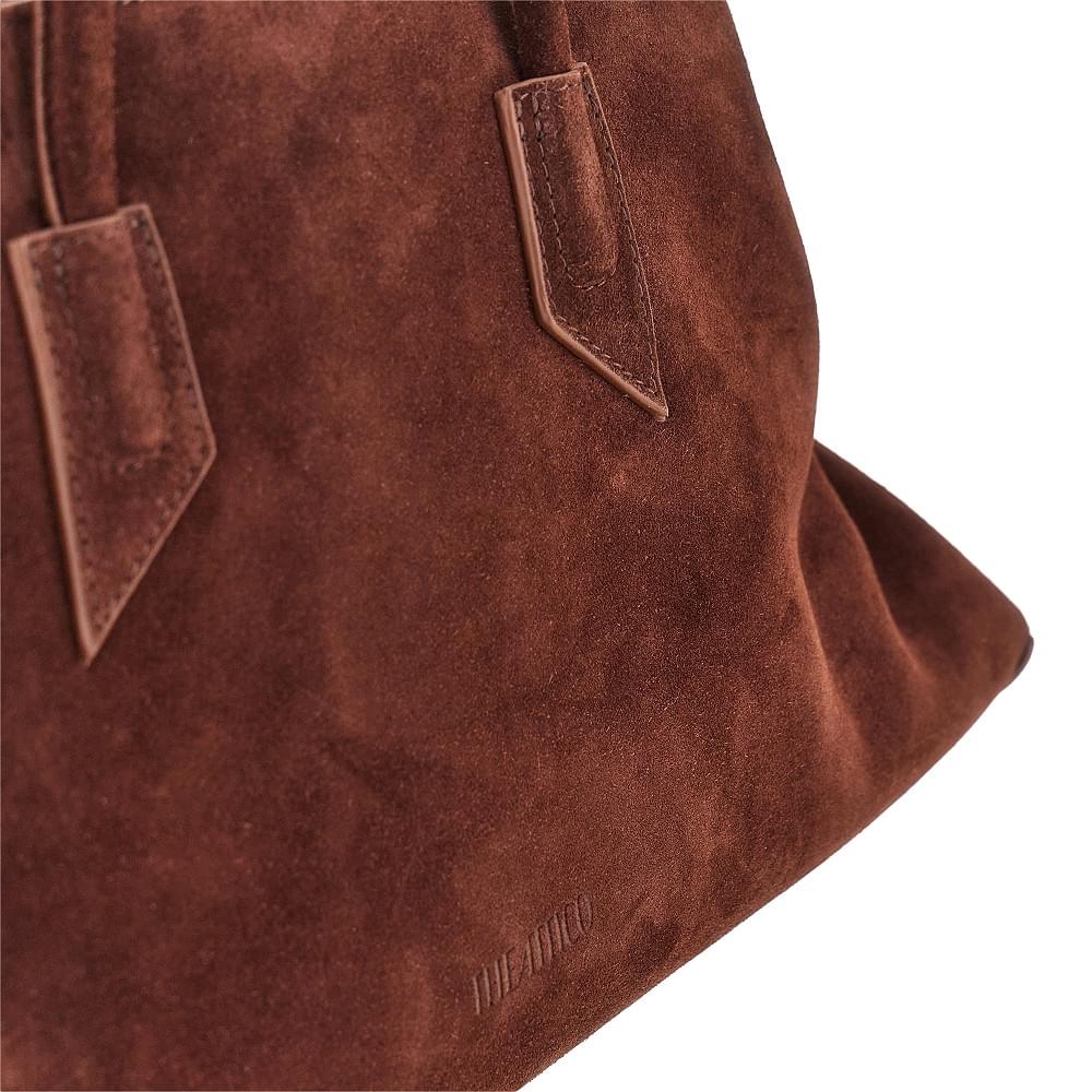 The Attico Women Suede Leather Medium 'La Passeggiata' Bag THE ATTICO