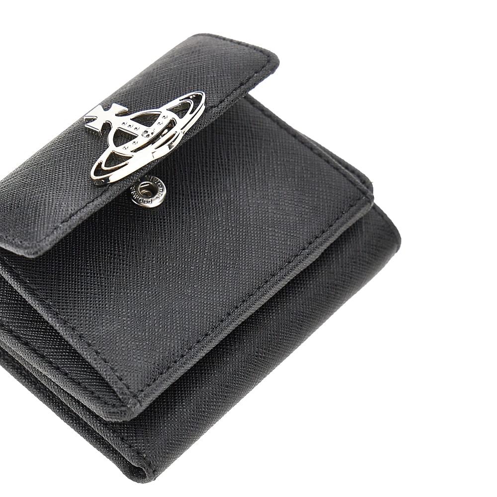 Vivienne Westwood Women Saffiano Leather Small Wallet VIVIENNE WESTWOOD