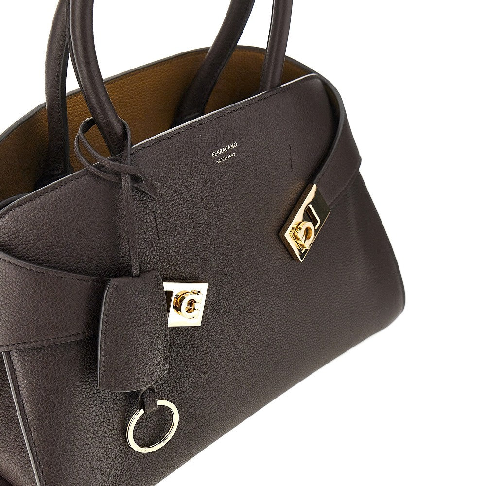 Ferragamo Women 'Hug' Grained Leather Bag FERRAGAMO