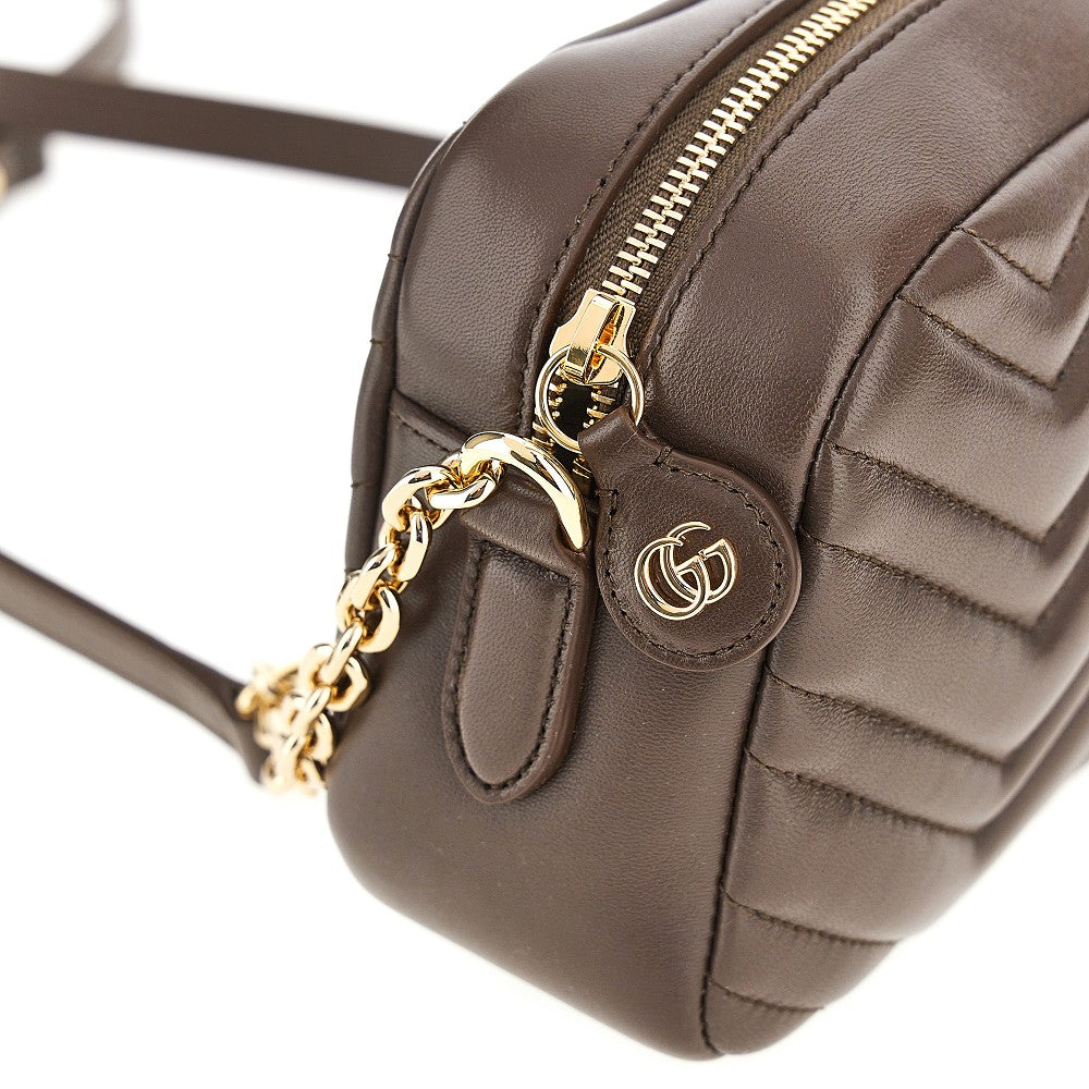 Gucci Women Quilted Leather Gg Marmont Bag GUCCI