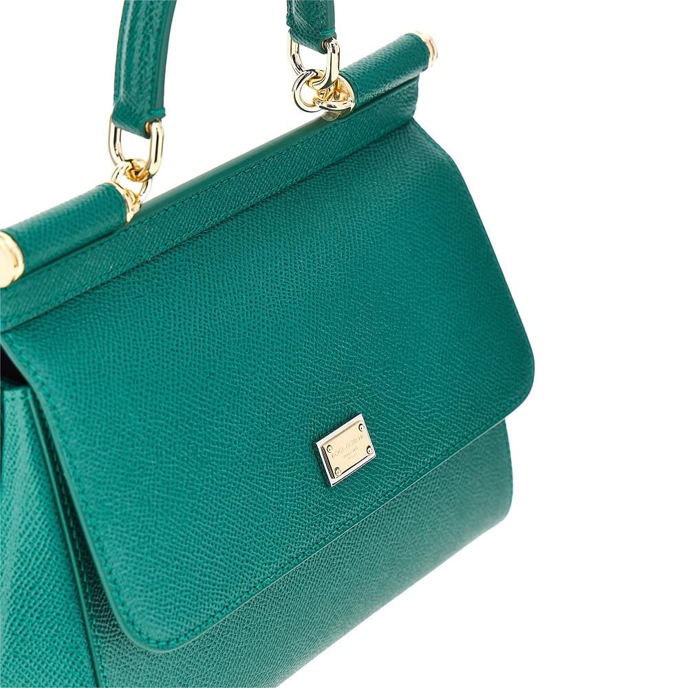 Dolce&Gabbana Women Dauphine Leather Medium 'Sicily' Bag DOLCE & GABBANA