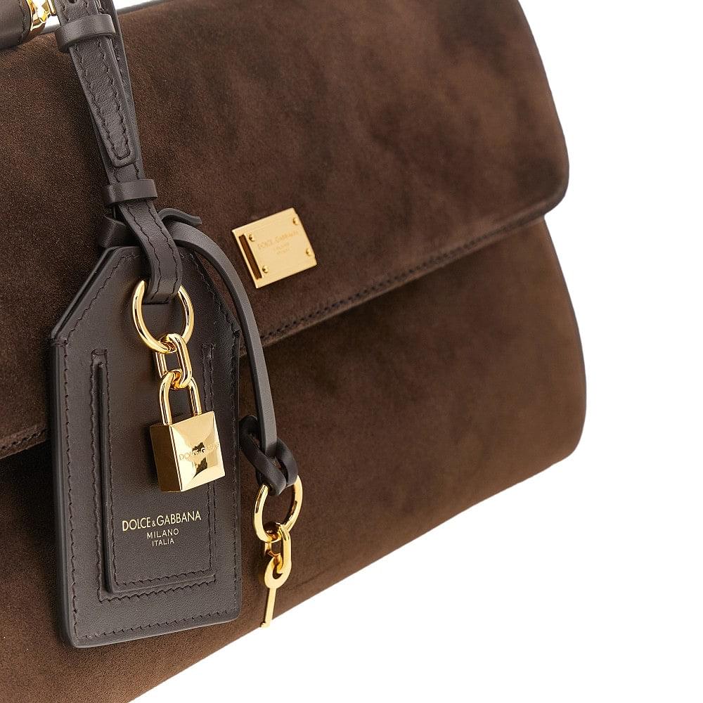 Dolce&Gabbana Women Suede Leather 'My Sicily' Handbag DOLCE & GABBANA
