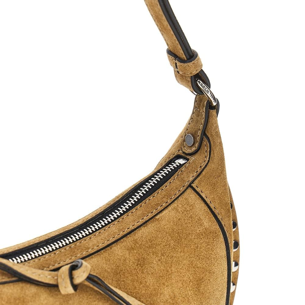 Isabel Marant Women Suede Leather Oskan Moon Bag ISABEL MARANT