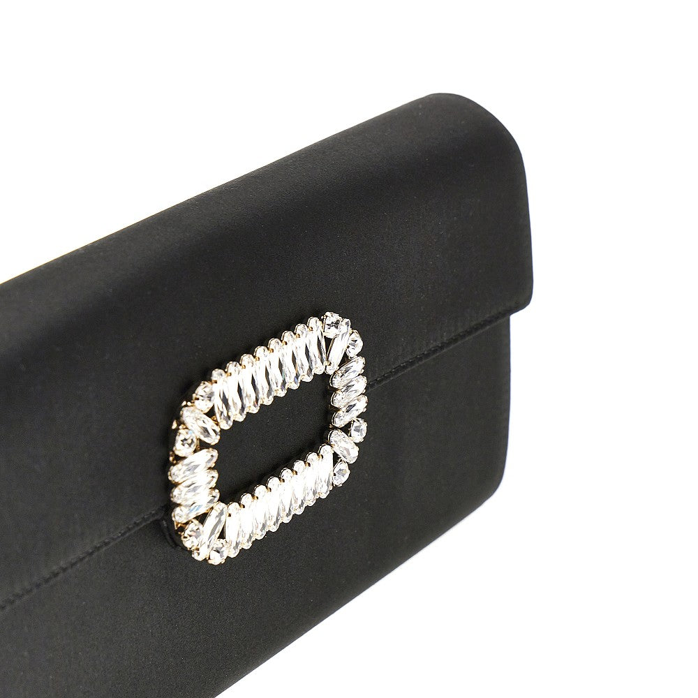 Roger Vivier Women 'Sexy Choc' Satin Clutch ROGER VIVIER