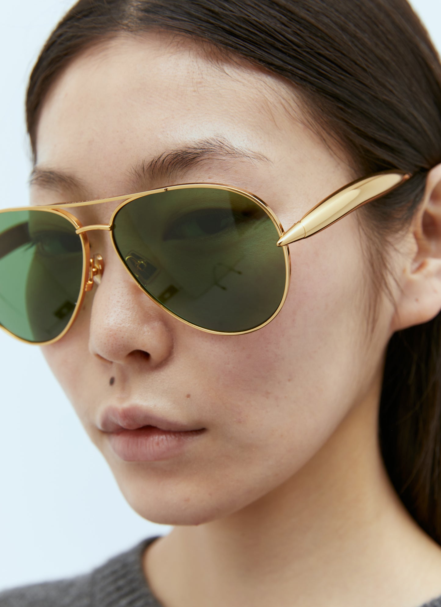 Bottega Veneta Women Sardine Aviator Sunglasses BOTTEGA VENETA