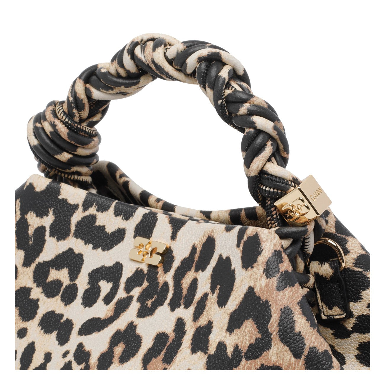 Ganni Women Bou Small Grained Printed Bag GANNI