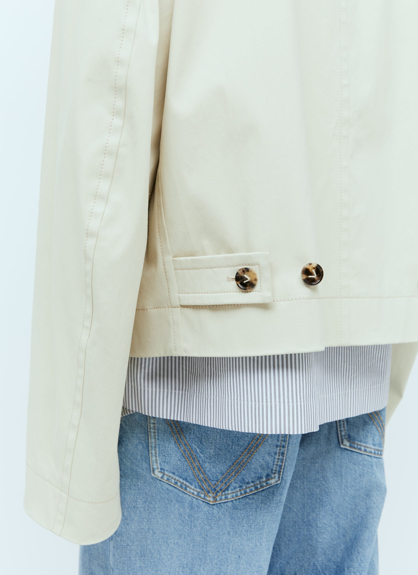 Bottega Veneta Men Canvas Blouson Jacket BOTTEGA VENETA