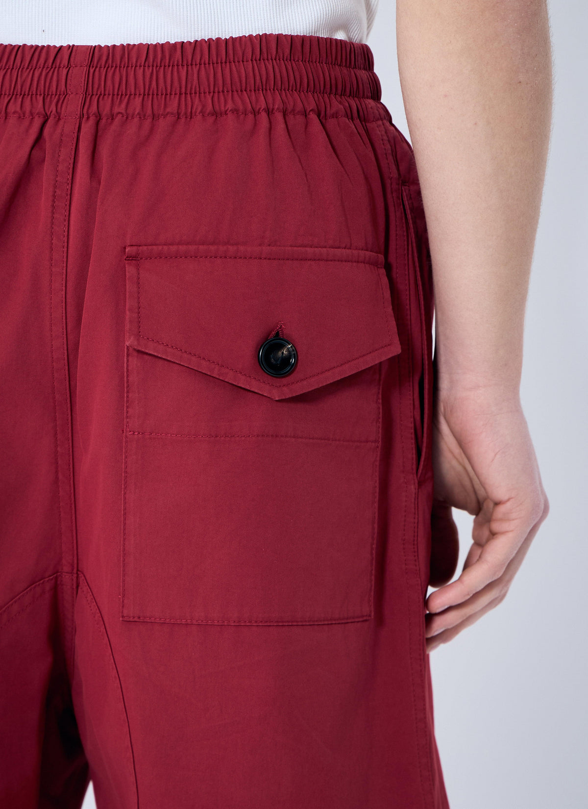 Bottega Veneta Men Light Cotton Twill Shorts BOTTEGA VENETA