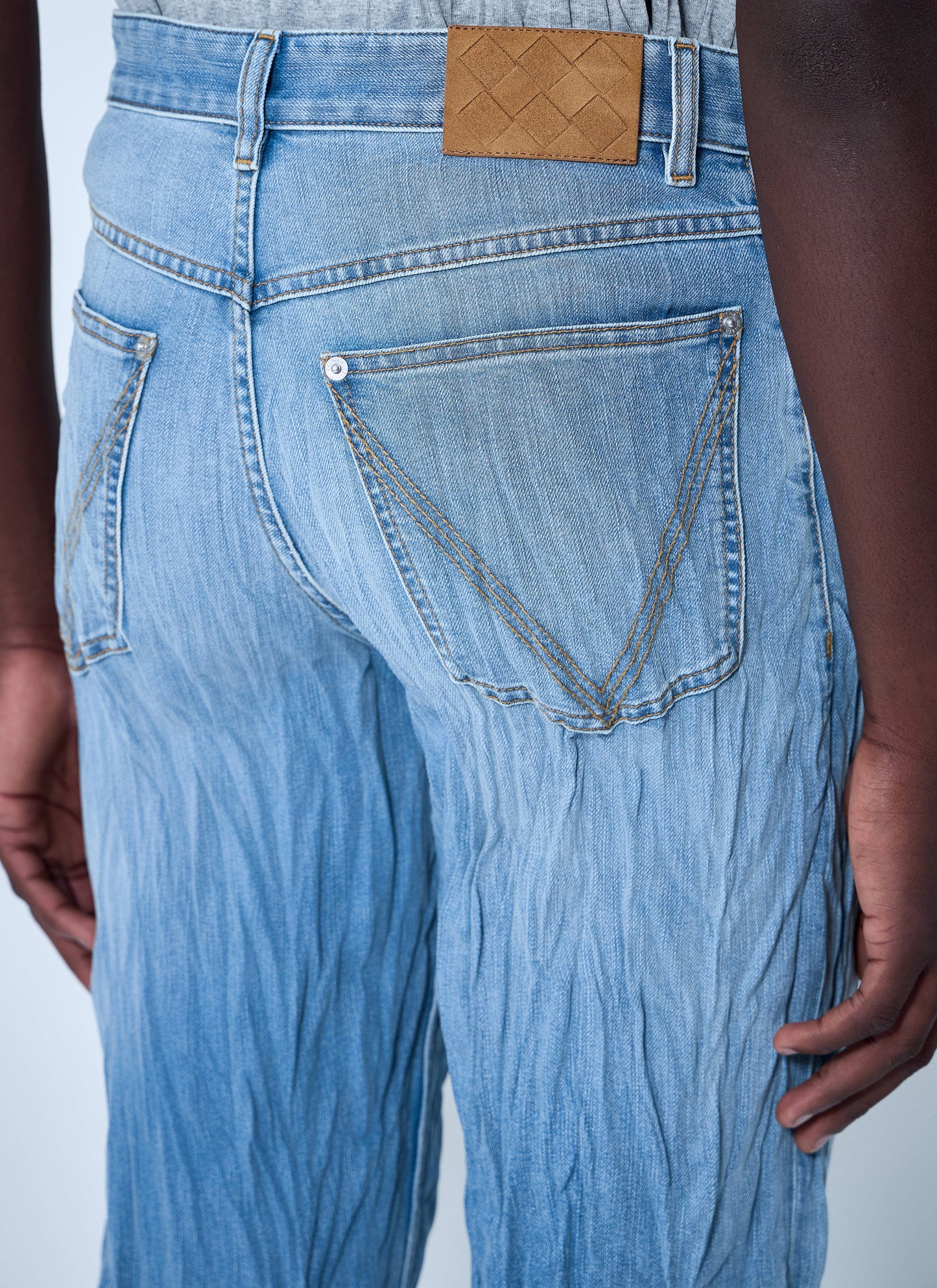 Bottega Veneta Men Crushed Jeans BOTTEGA VENETA