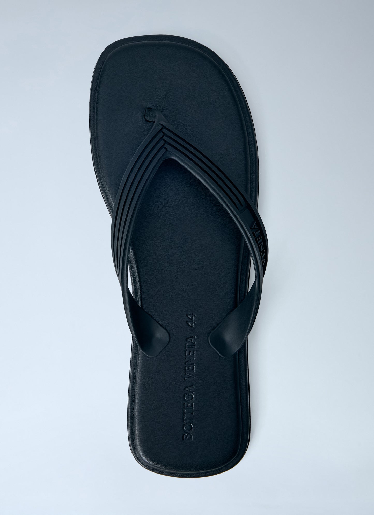 Bottega Veneta Men Matt Ruber Nappa Sandals BOTTEGA VENETA