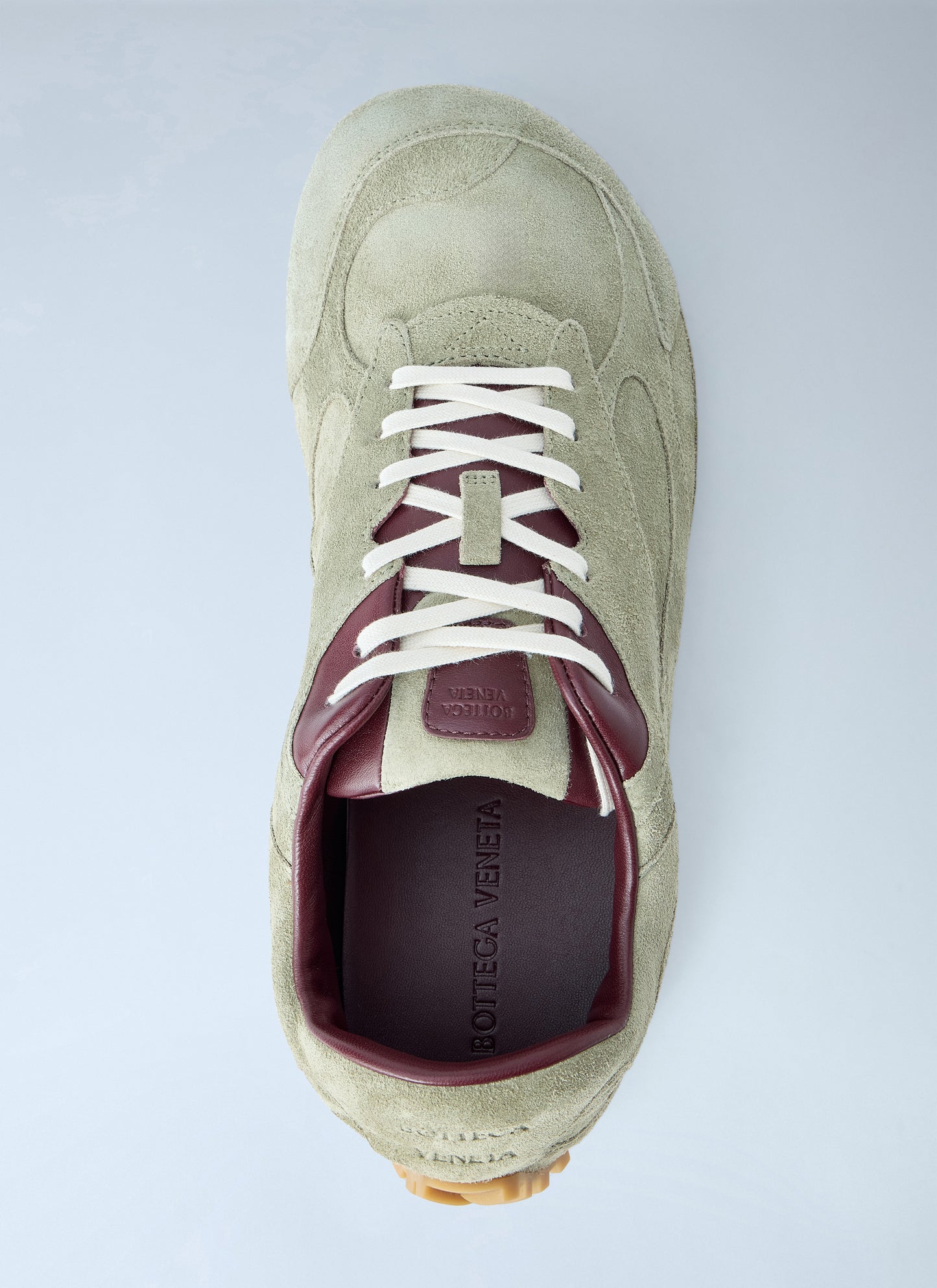 Bottega Veneta Men Orbit Flash Suede Sneakers BOTTEGA VENETA