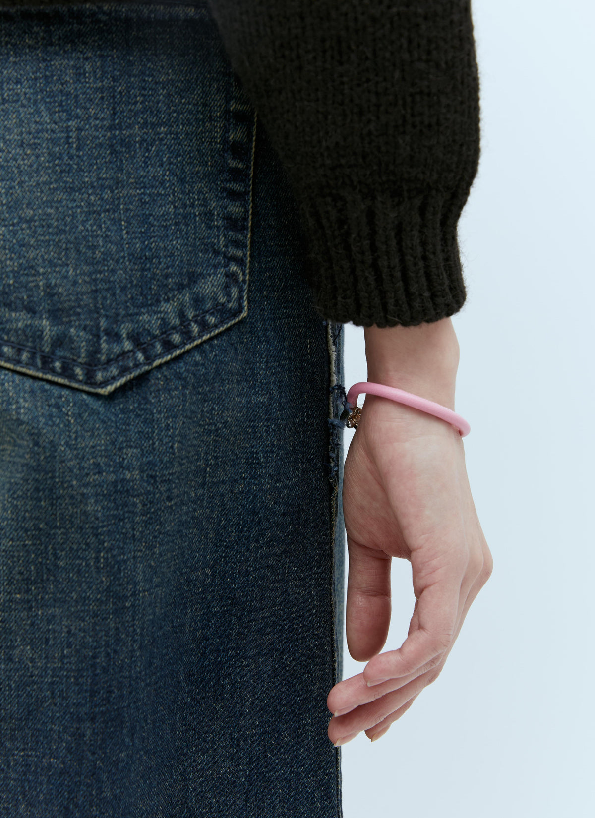Bottega Veneta Women Loop Leather Bracelet BOTTEGA VENETA