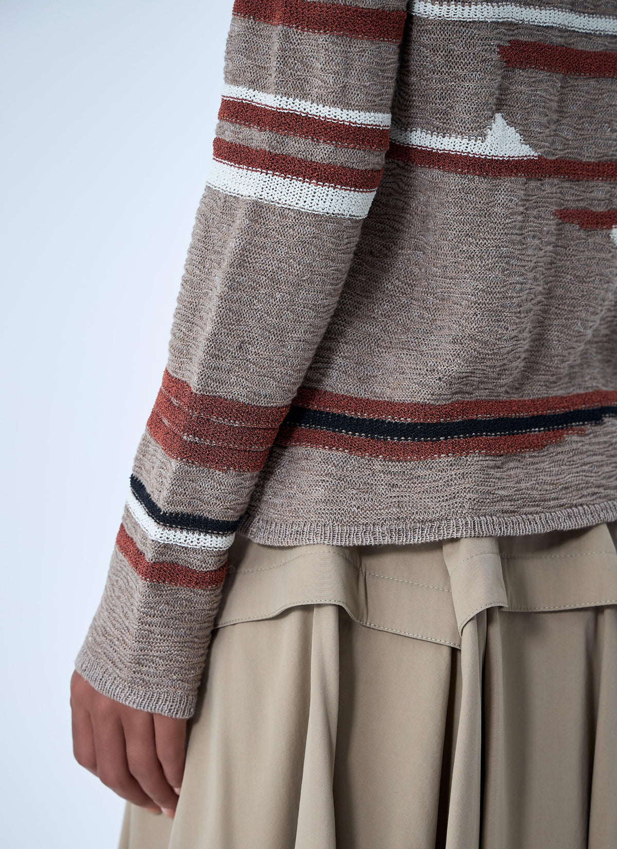 Bottega Veneta Women Linen-And-Cotton Sweater BOTTEGA VENETA