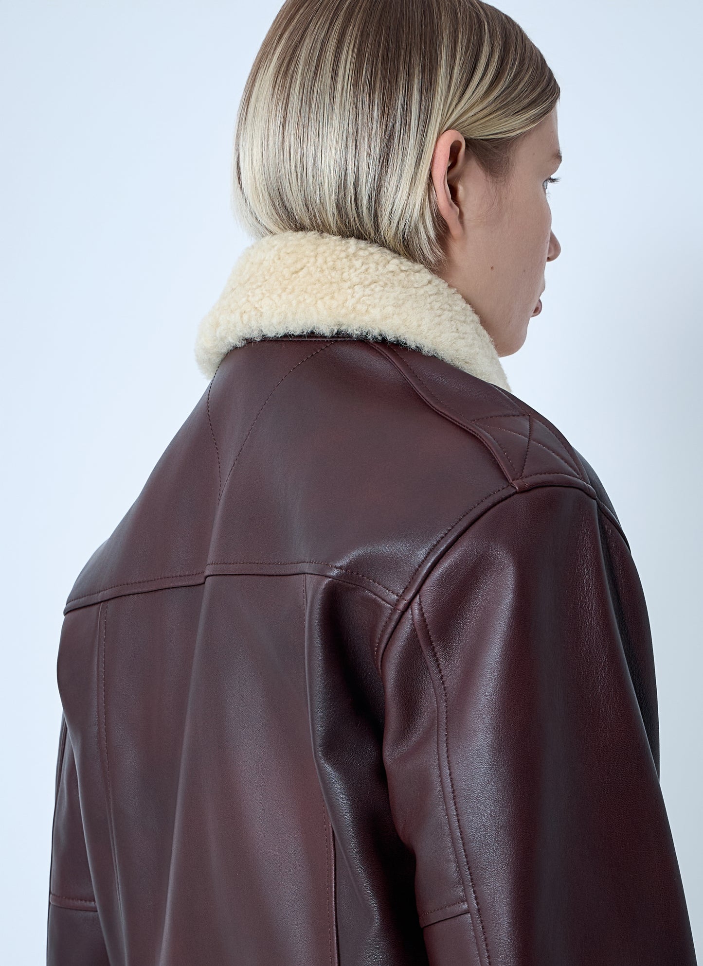 Bottega Veneta Women Leather Blouson Jacket BOTTEGA VENETA