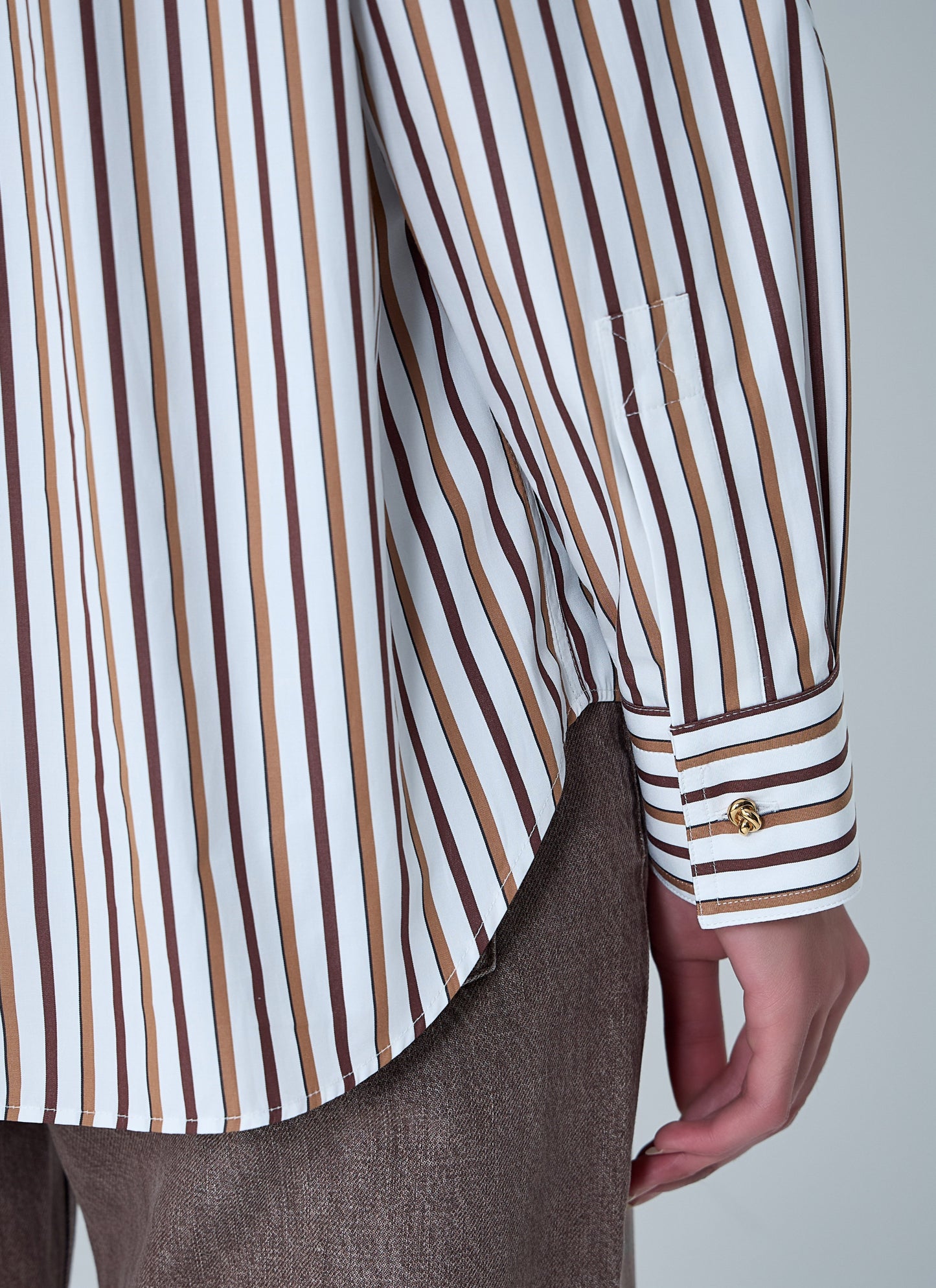 Bottega Veneta Women Stripe Button-Down Shirt BOTTEGA VENETA