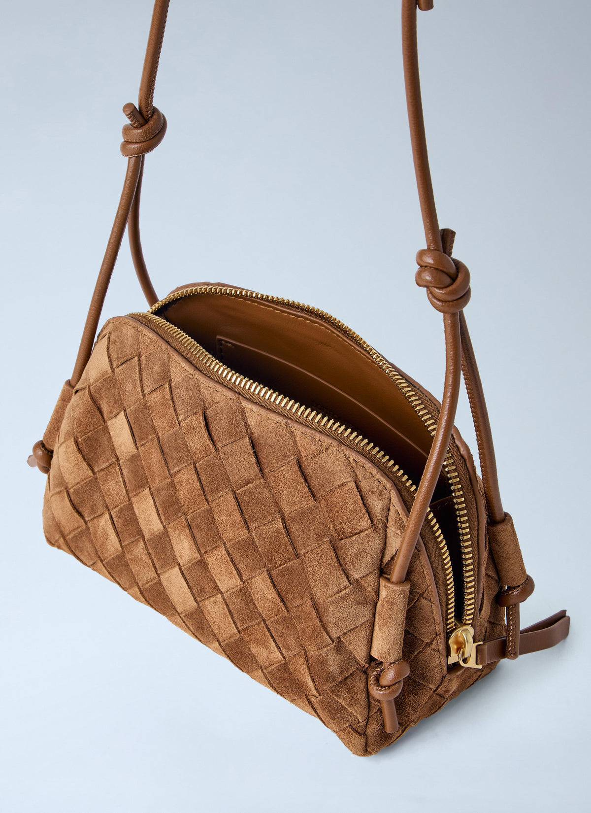 Bottega Veneta Women Concert Suede Pouch BOTTEGA VENETA