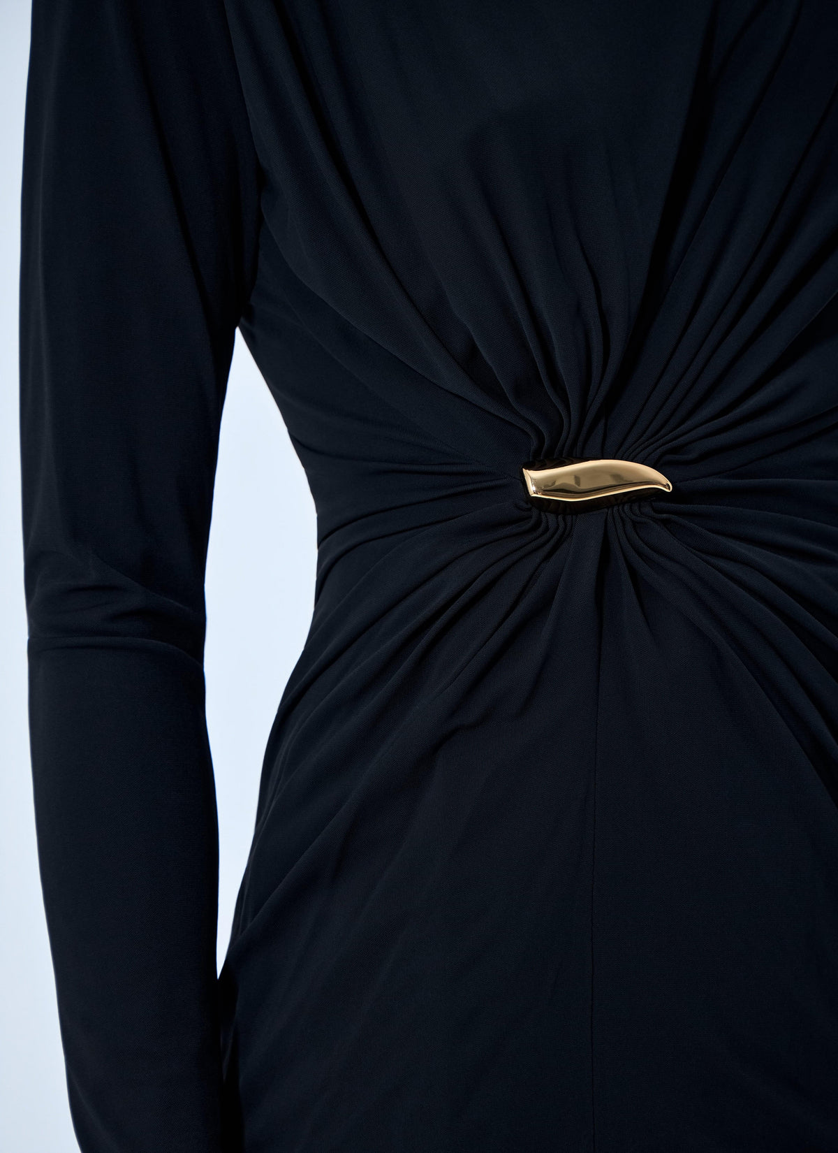 Bottega Veneta Women Twist Detail Long Sleeve Top BOTTEGA VENETA