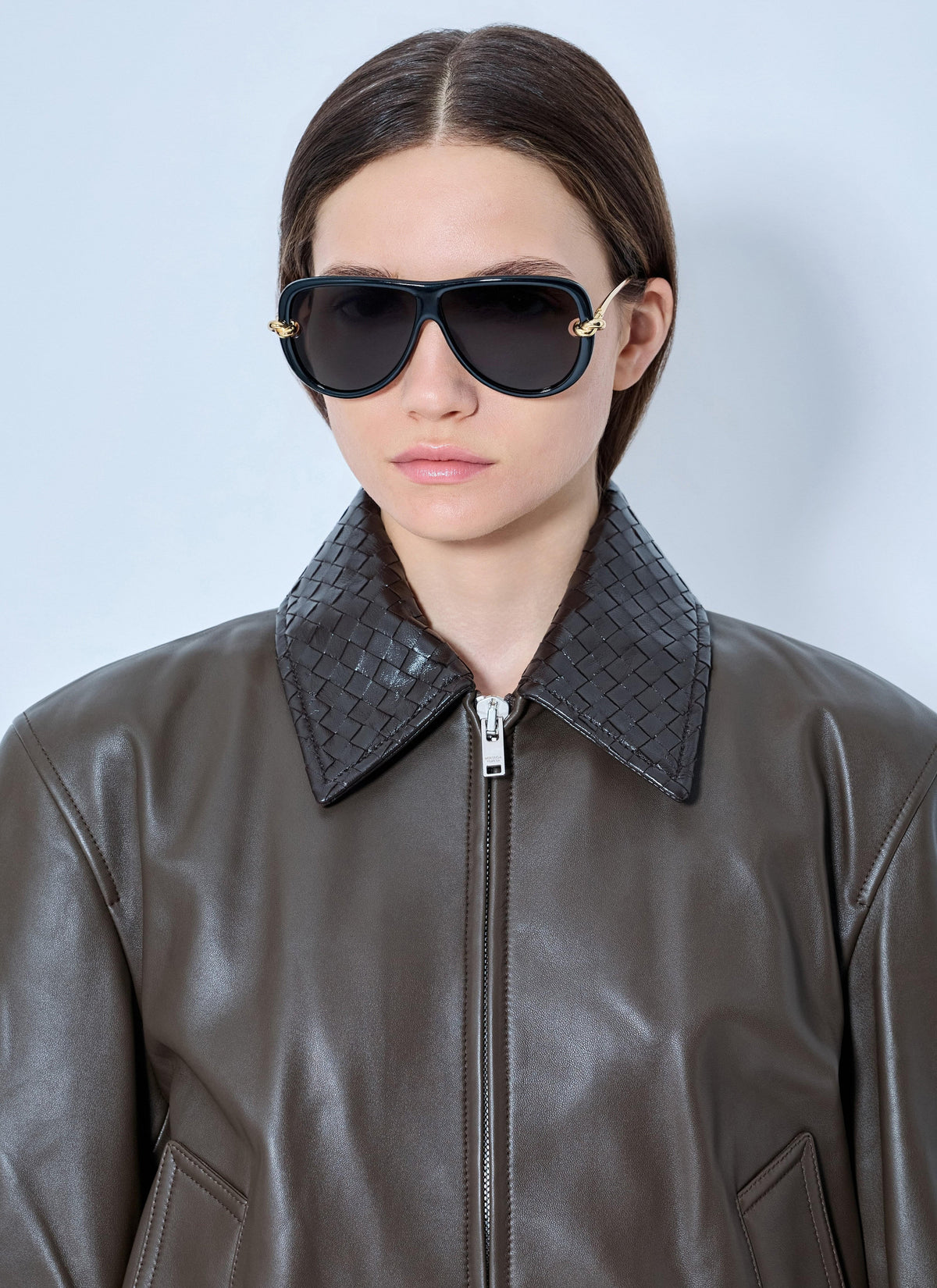 Bottega Veneta Women Aviator Knot Sunglasses BOTTEGA VENETA