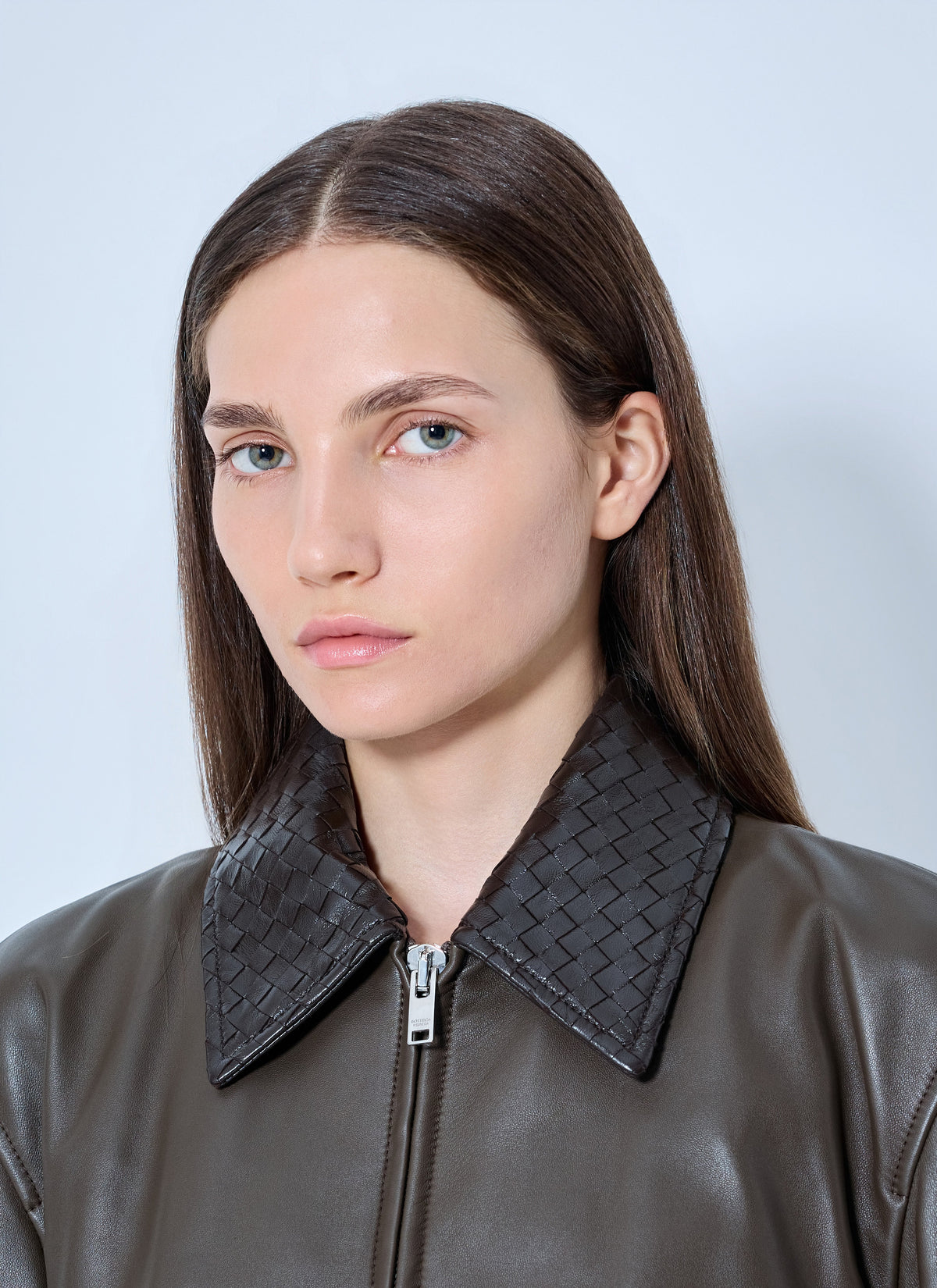 Bottega Veneta Women Shiny Leather Blouson BOTTEGA VENETA