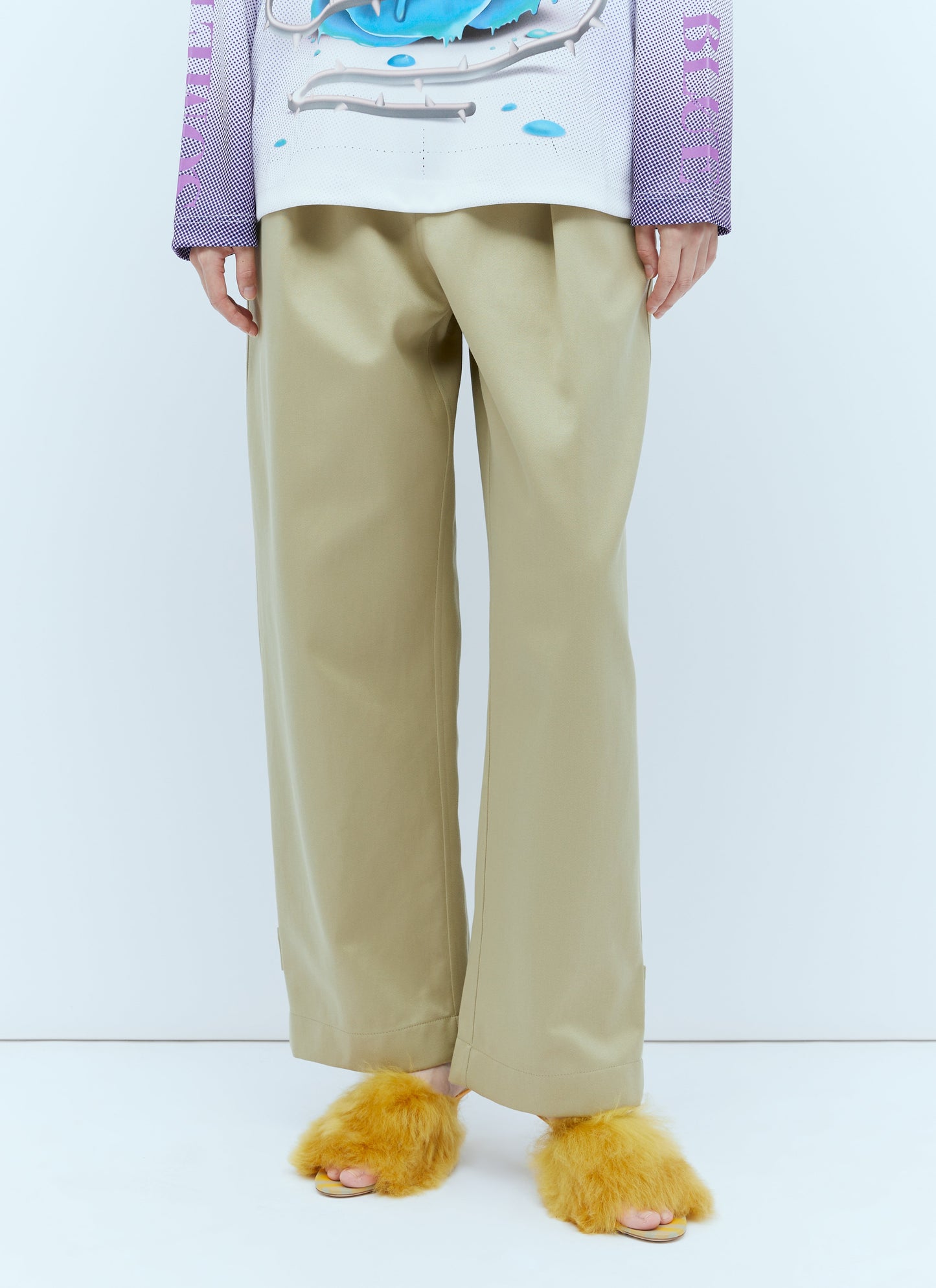 Burberry Women Side Buckle Pants BURBERRY