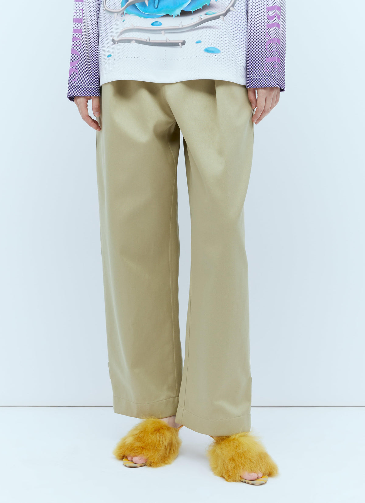 Burberry Women Side Buckle Pants BURBERRY