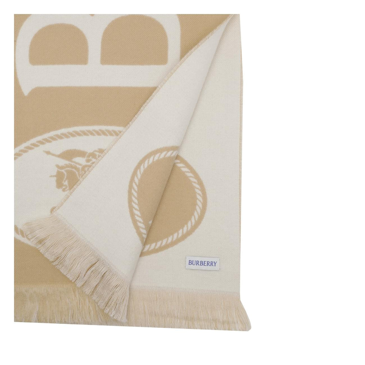 Burberry Women Burberry And Ekd Logo Scarf BURBERRY