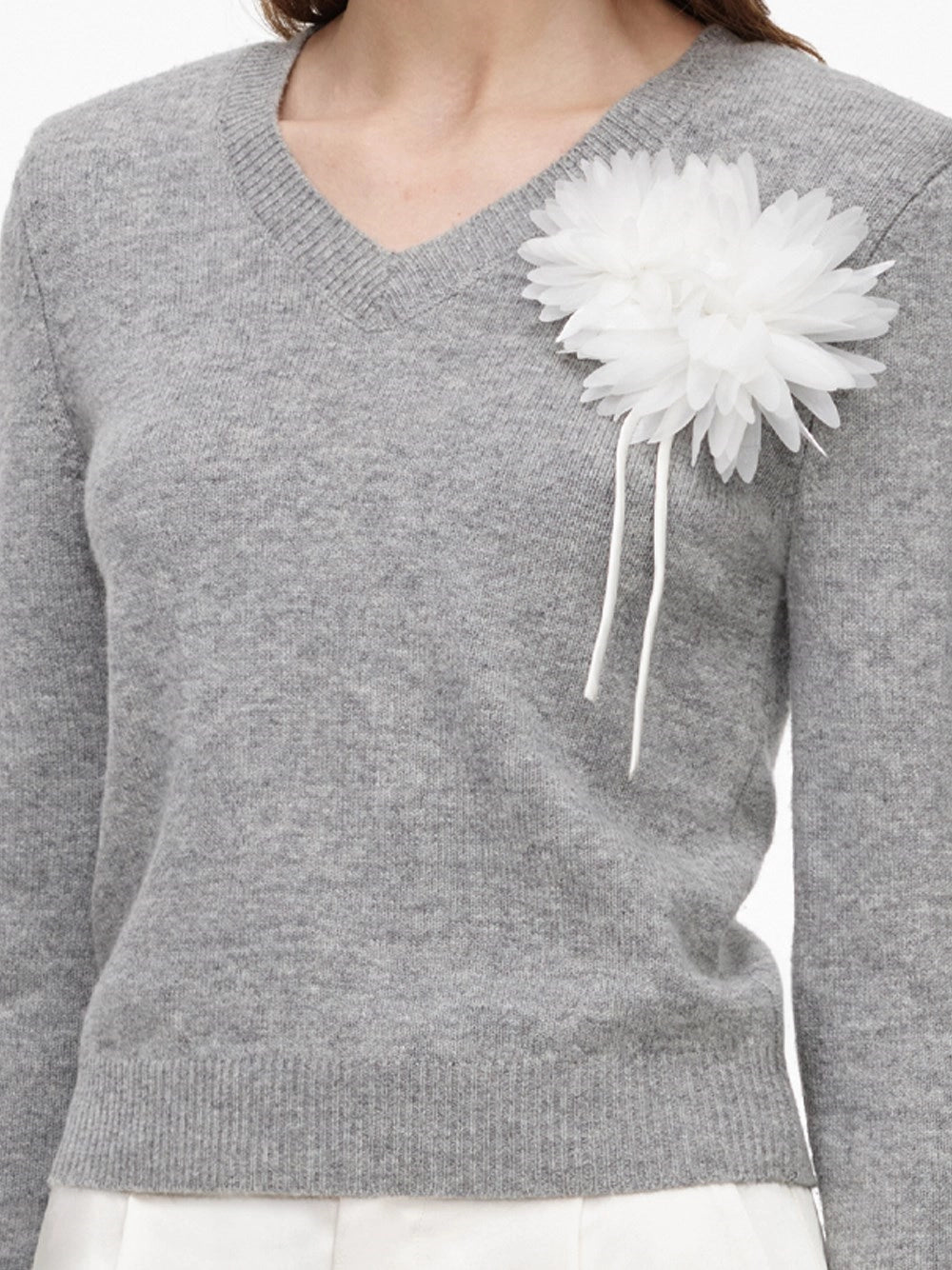 Self-Portrait Women Flower Wool Jumper SELF-PORTRAIT