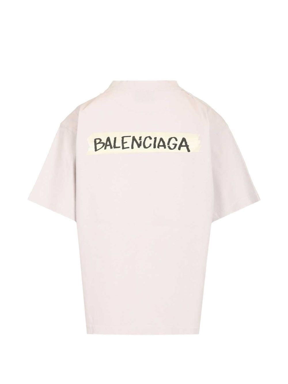 Balenciaga Women "Masking Tape" T-Shirt BALENCIAGA