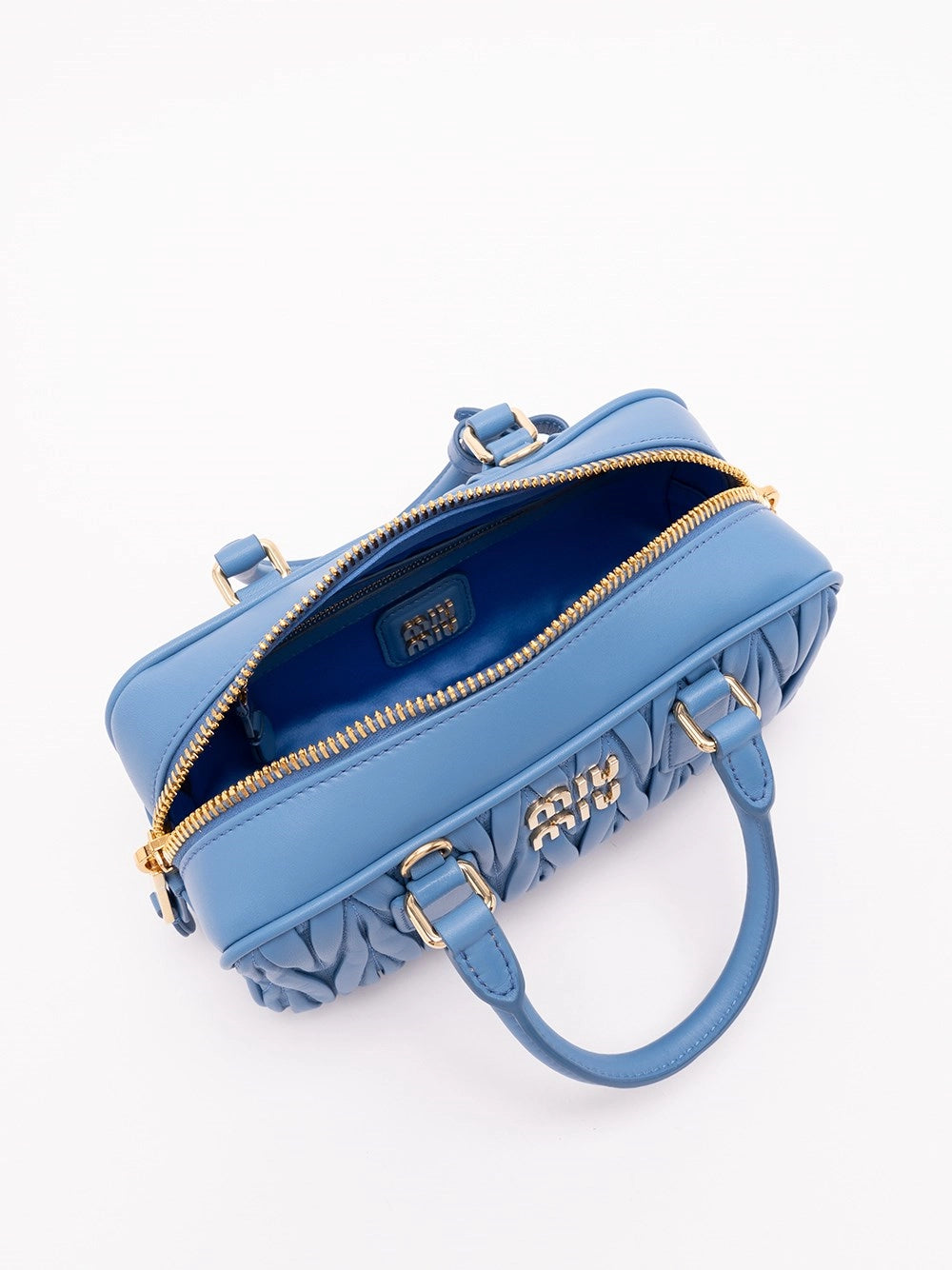 Miu Miu Women `Arcadie` Matelassé Nappa Leather Bag MIU MIU