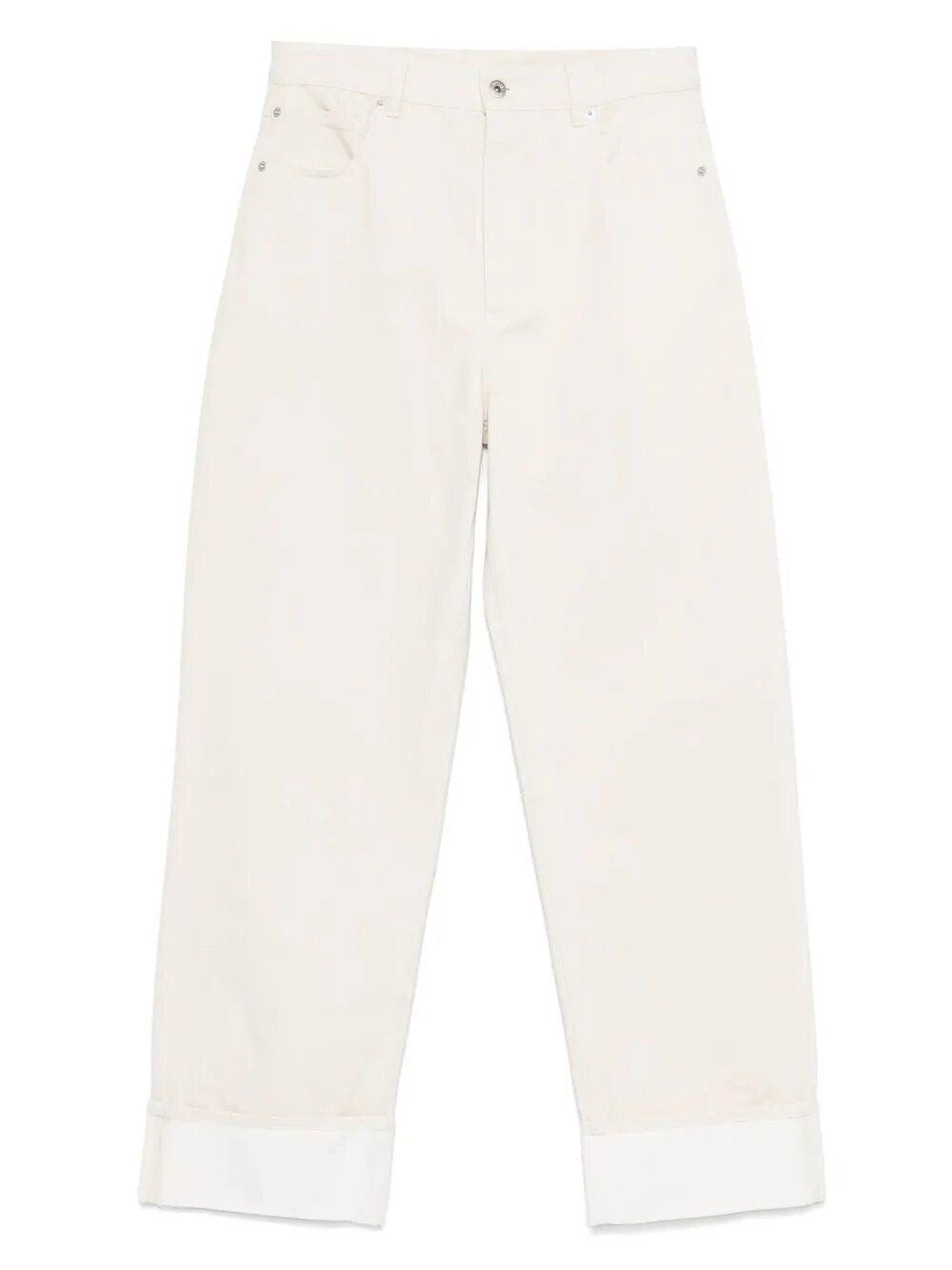 Bottega Veneta Women Contrast Cuff Jeans BOTTEGA VENETA