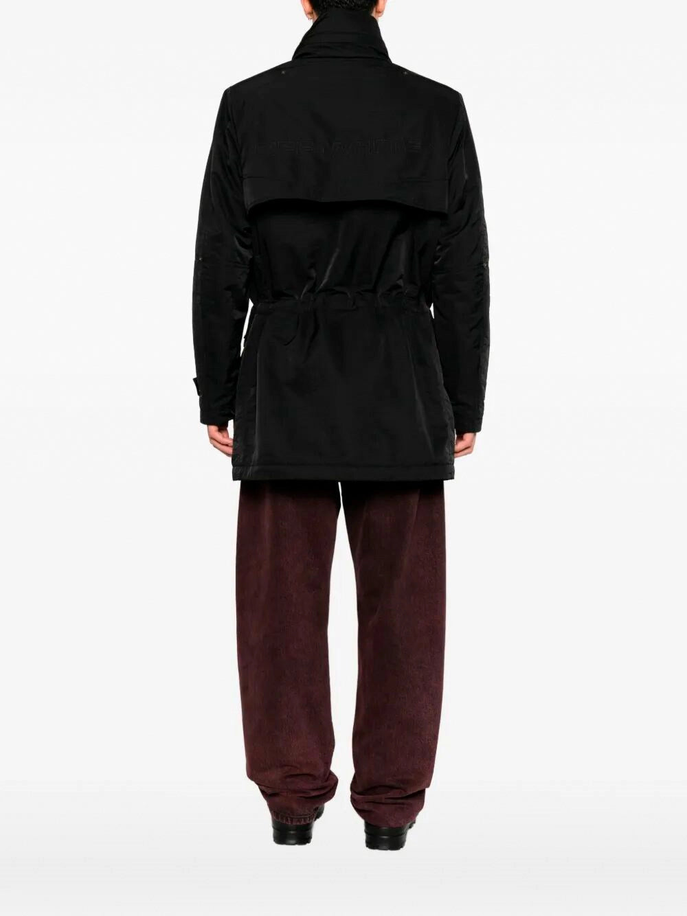 Off White Men `Racing Staff` Sporty Parka OFF-WHITE