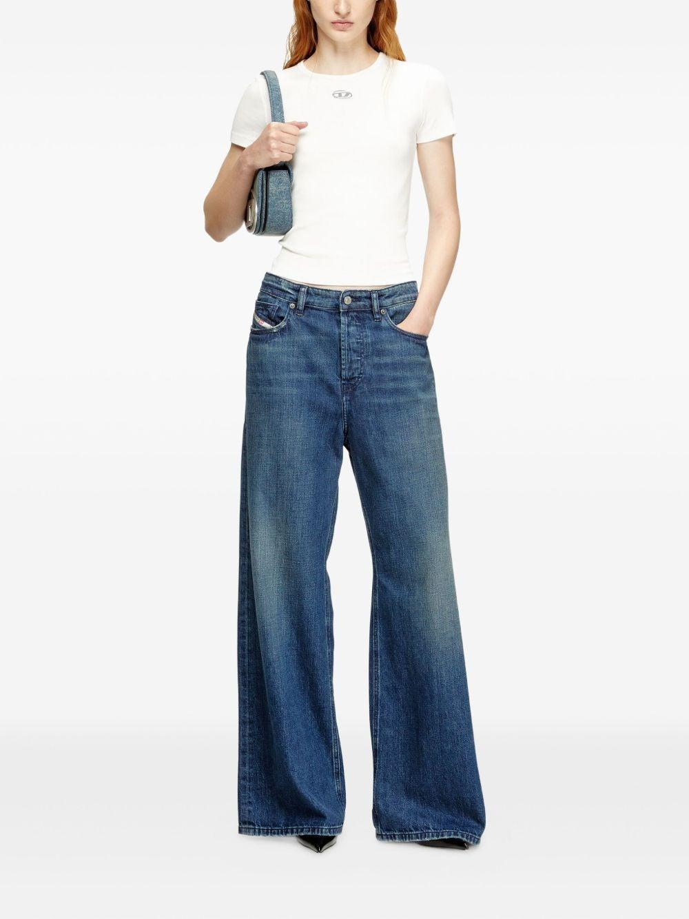 Diesel Women Slim-Fit T-Shirt DIESEL