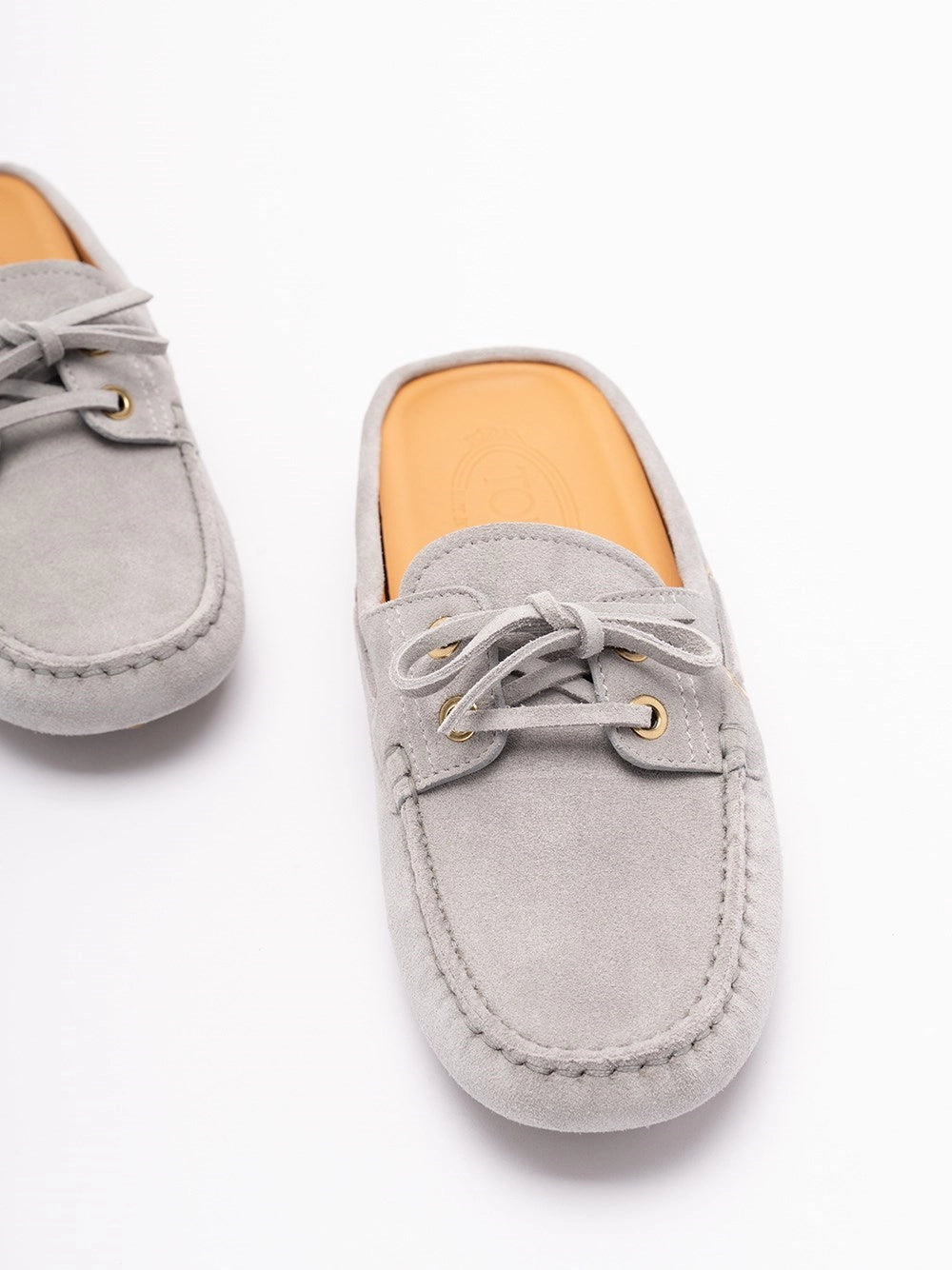 Tod's Women `Glove Gommino` Loafers In Suede TOD'S