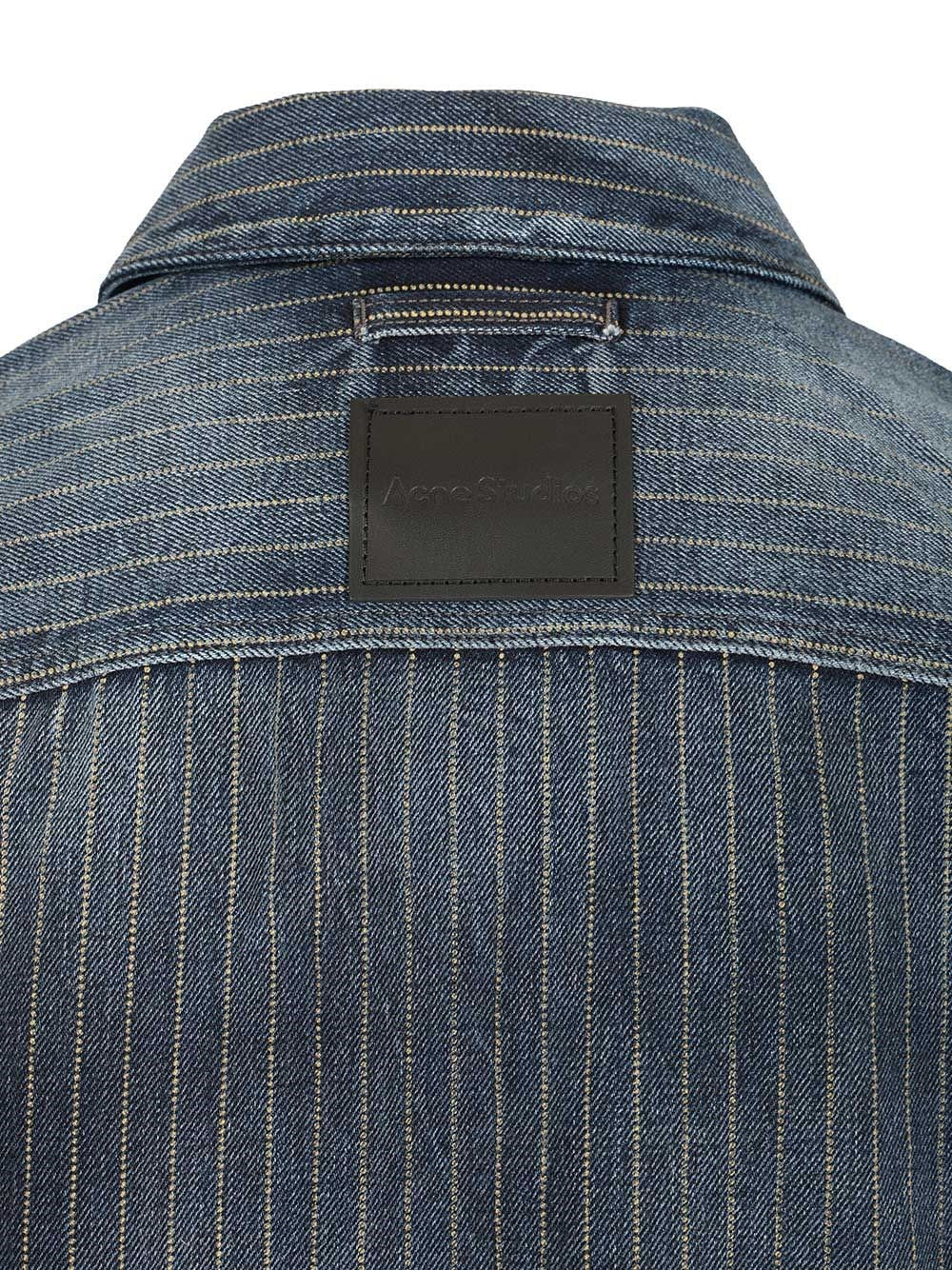 Acne Studios Men Patchwork Denim Jacket ACNE STUDIOS