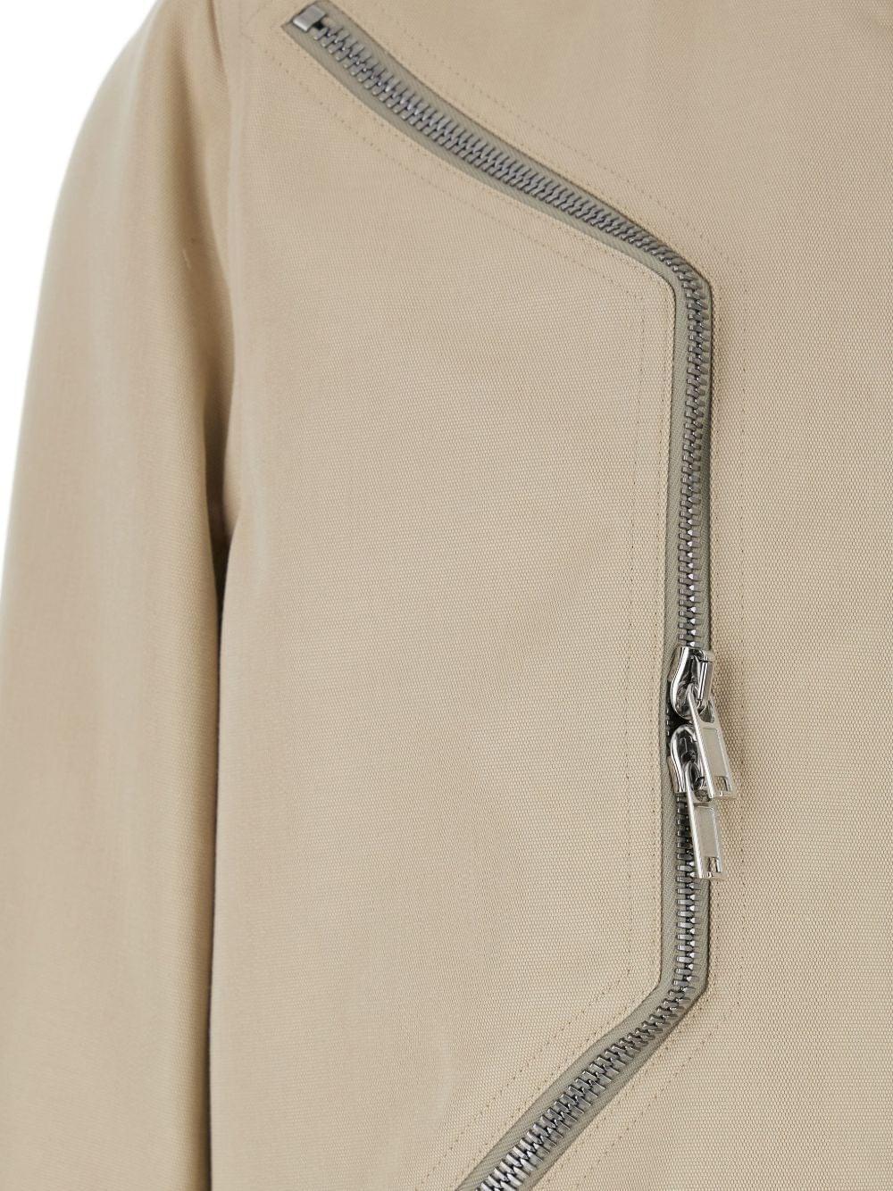 Rick Owens Men Heizer Flight Jacket In Organic Cotton RICK OWENS