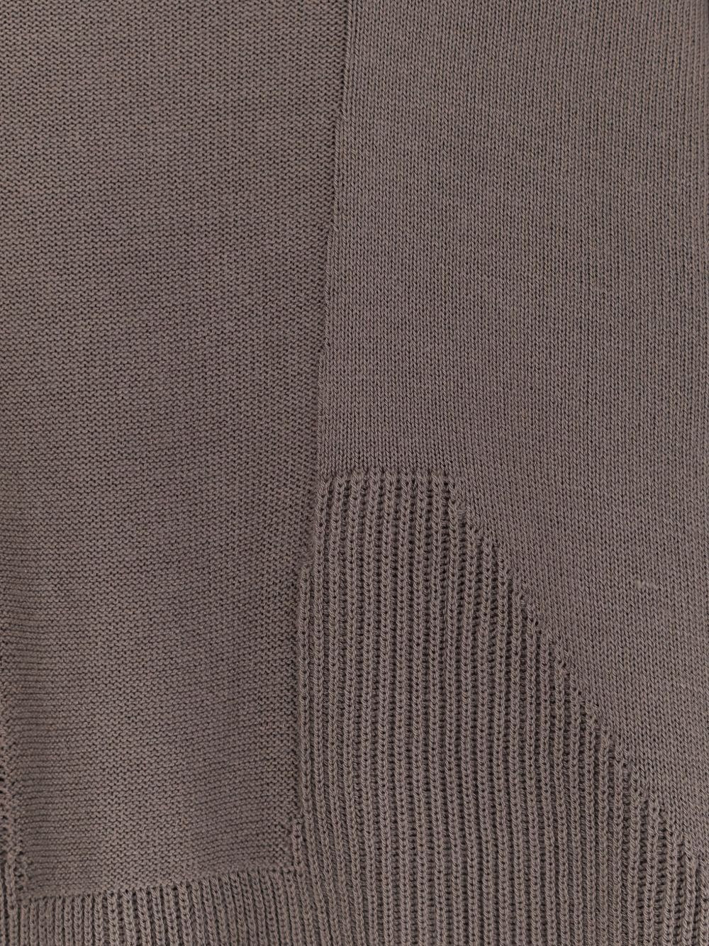 Rick Owens Men Crew Neck Wool Sweater RICK OWENS