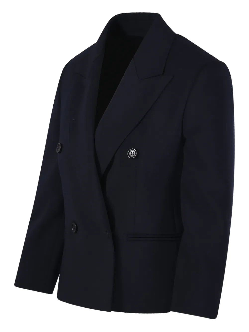 Max Mara Women Wool Canvas Crop Blazer MAX MARA
