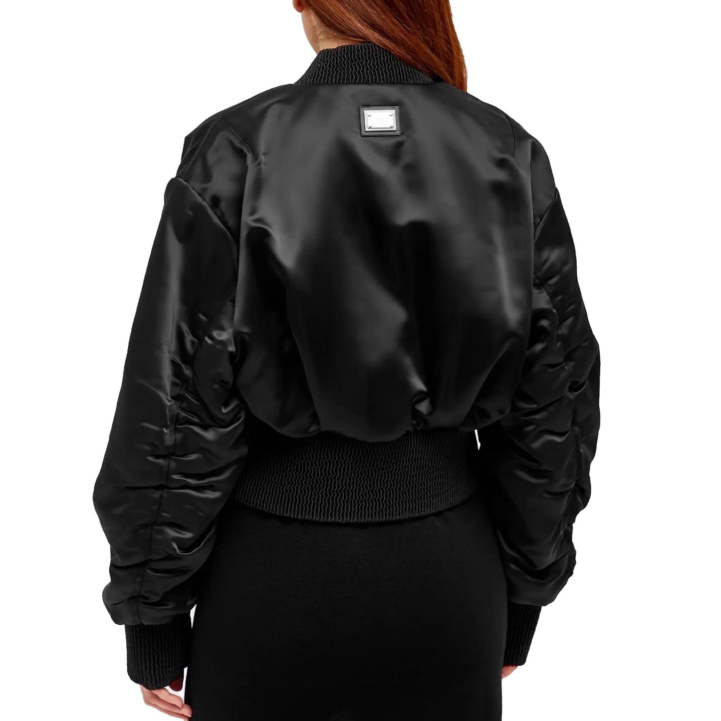 Dolce & Gabbana Cropped Bomber Jacket Women DOLCE & GABBANA