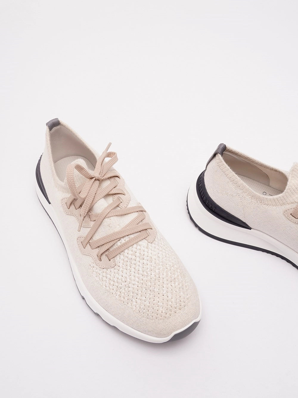 Brunello Cucinelli Men Cotton Knit Sneakers BRUNELLO CUCINELLI