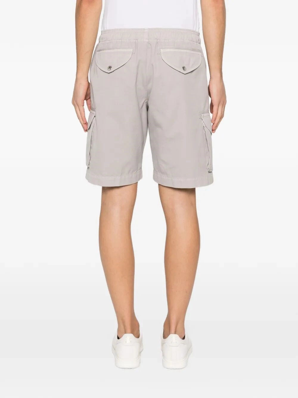 Brunello Cucinelli Men Gabardine Bermuda BRUNELLO CUCINELLI