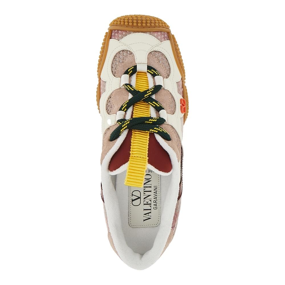 Valentino Garavani Women 'Amphibia' Fabric And Leather Sneakers VALENTINO GARAVANI