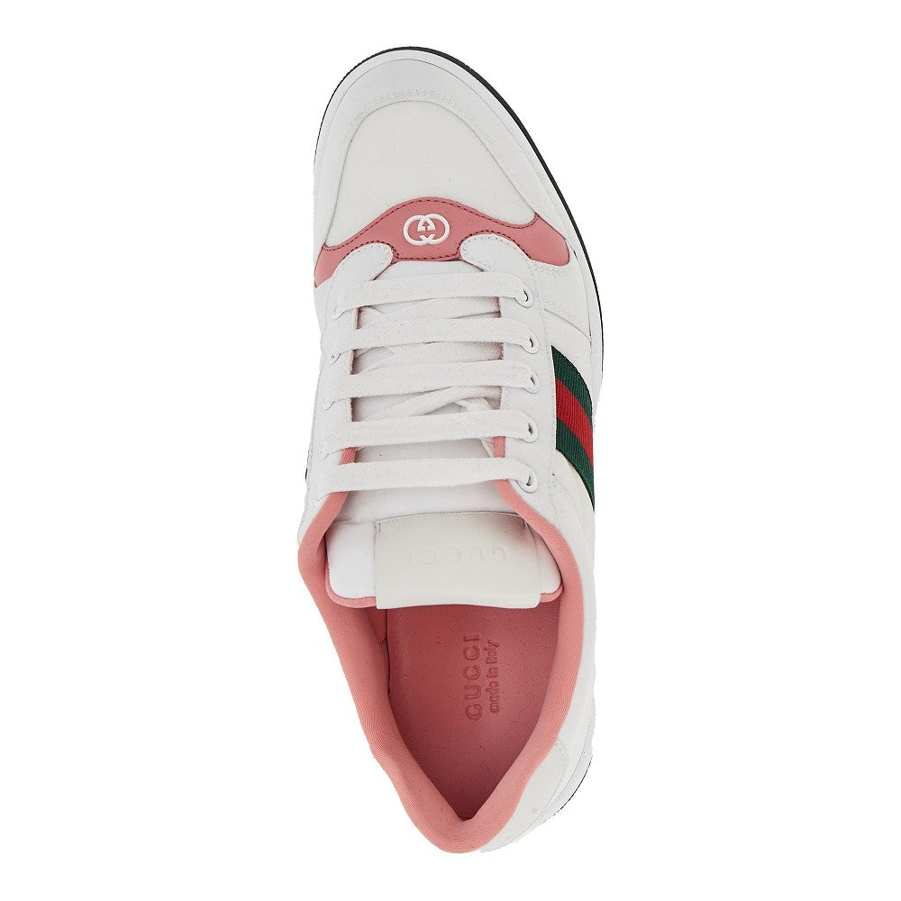 Gucci Women 'Screener' Sneakers With Web Ribbon Detail GUCCI