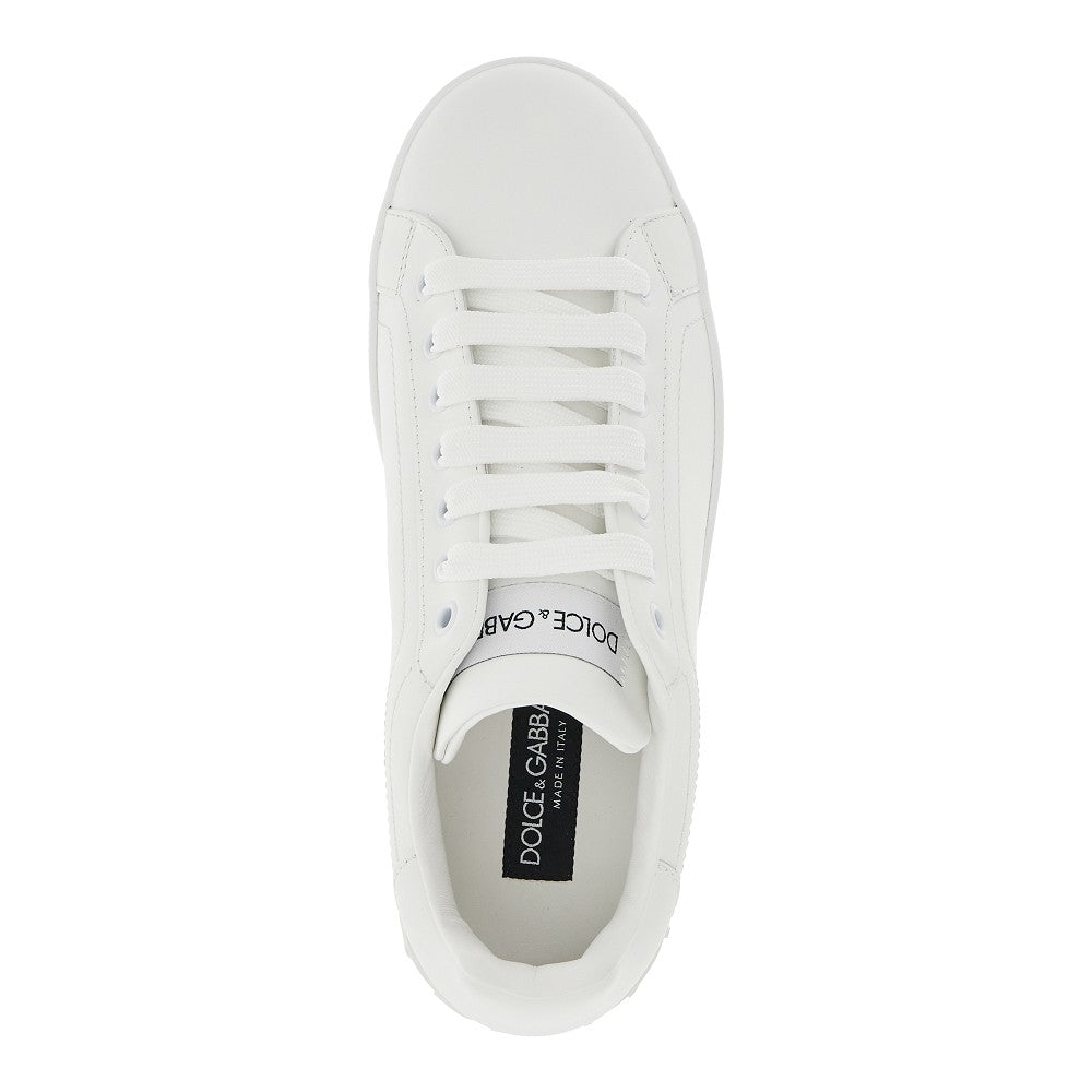 Dolce&Gabbana Men 'Portofino' Leather Sneakers