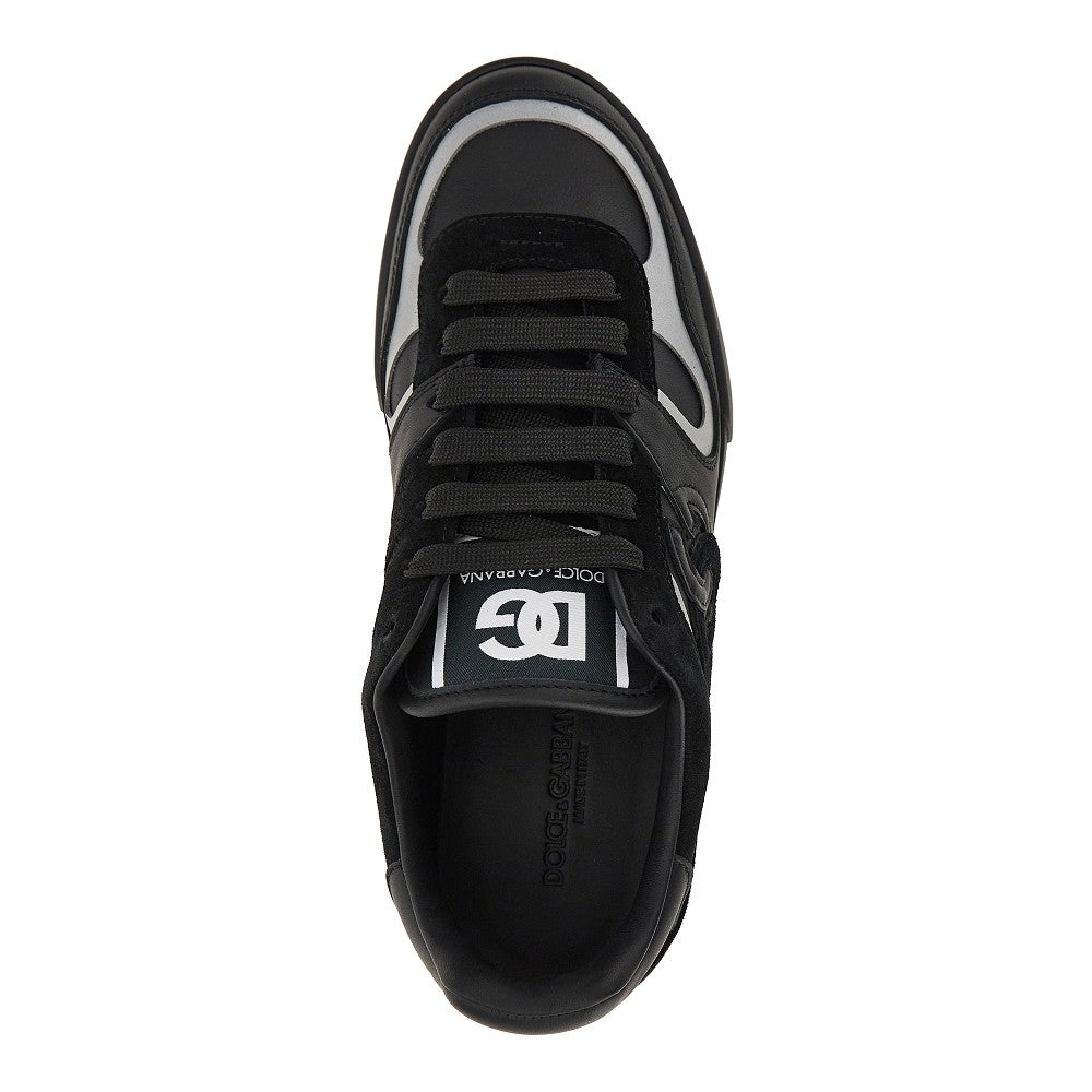 Dolce&Gabbana Men 'Portofino' Leather Sneakers DOLCE & GABBANA