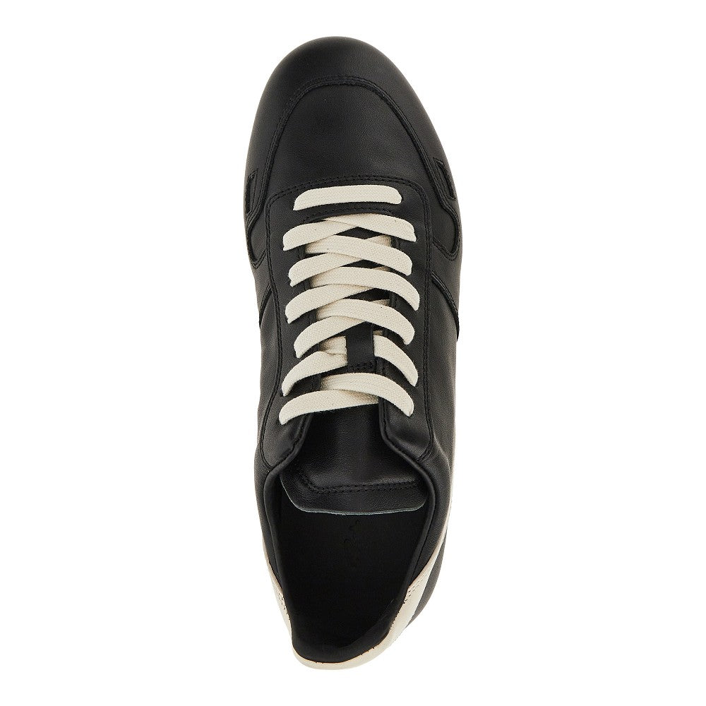 Rick Owens Men Leather 'Minimal' Sneakers RICK OWENS