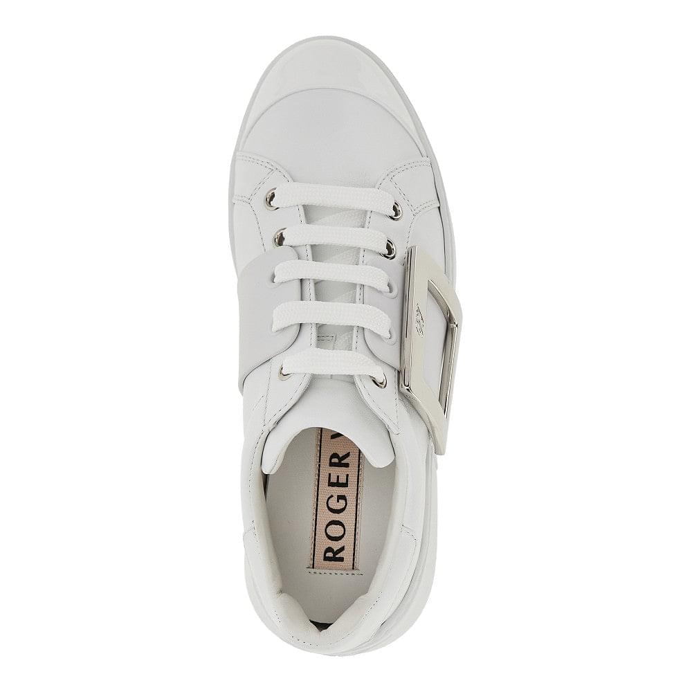 Roger Vivier Women Viv' Skate Leather Sneakers ROGER VIVIER
