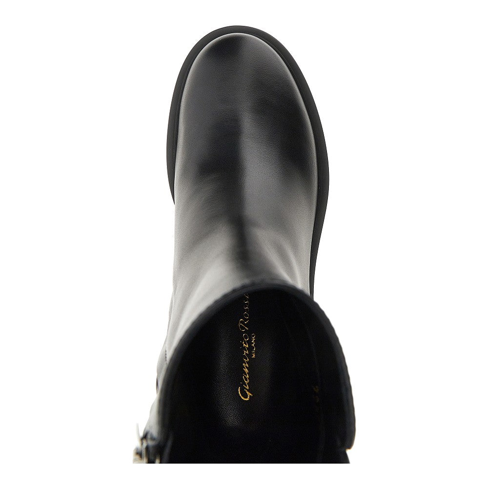 Gianvito Rossi Women 'Hiro' Leather Boots GIANVITO ROSSI