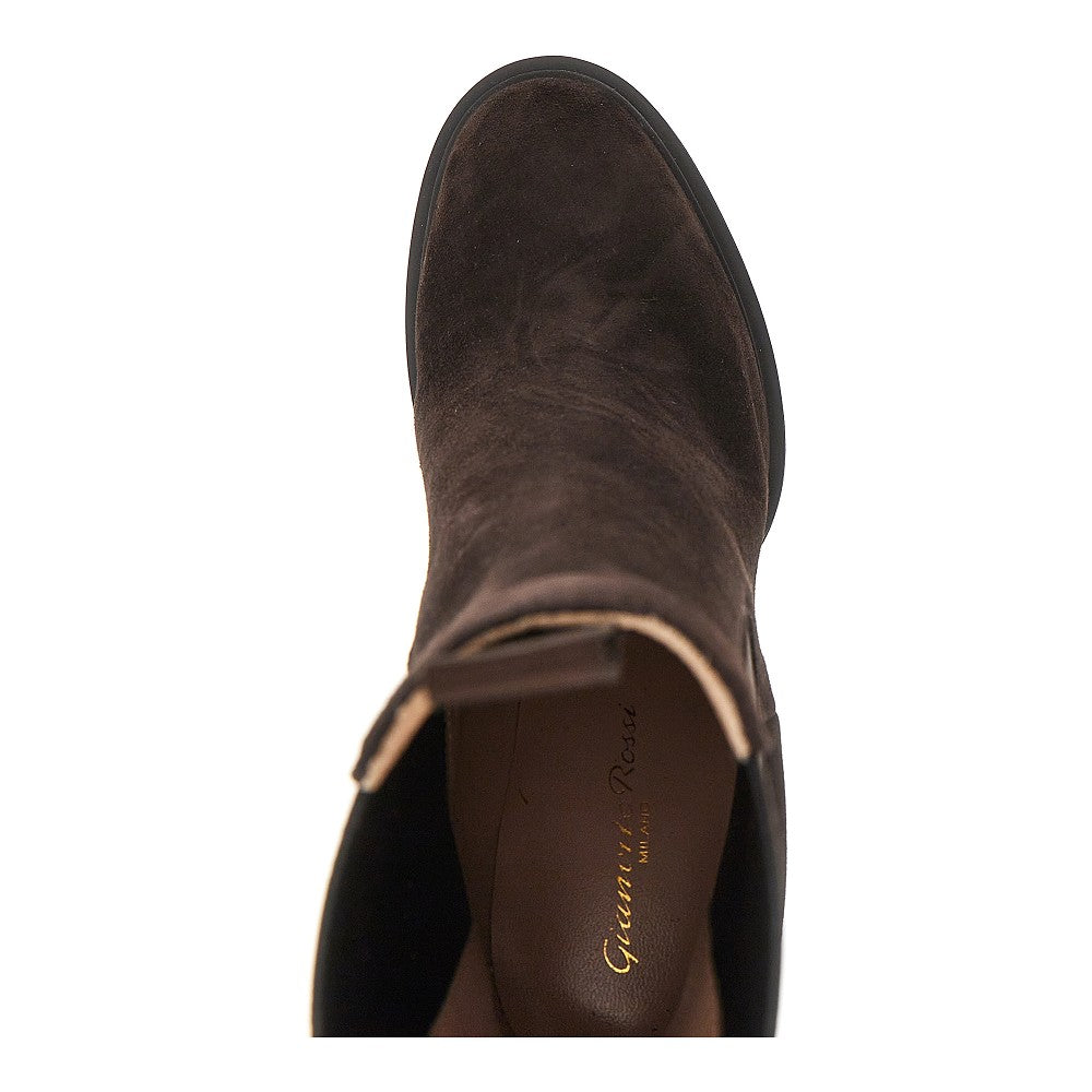 Gianvito Rossi Women 'Barry' Suede Leather Booties GIANVITO ROSSI