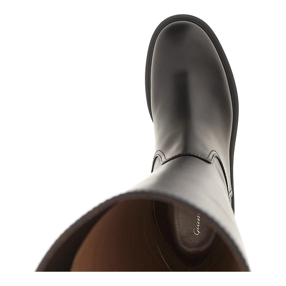 Gianvito Rossi Women 'Ascott' Leather Boots GIANVITO ROSSI